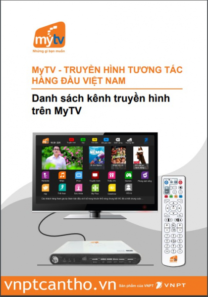 DANH SACH KÊNH TRUYỀN HÌNH MYTV