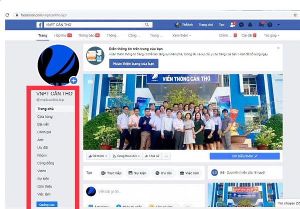 Cách thêm hoặc xoá các Tab trong Fanpage của Facebook như thế nào ?