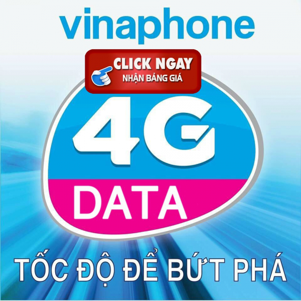 GÓI CƯỚC DATA 4G VINAPHONE CẦN THƠ GÓI VD149, GÓI ĐỈNH 60G, GÓI HEY,...