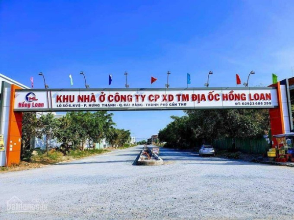 Bán nhà đất khu đô thị Hồng Loan quận Cái Răng Cần Thơ