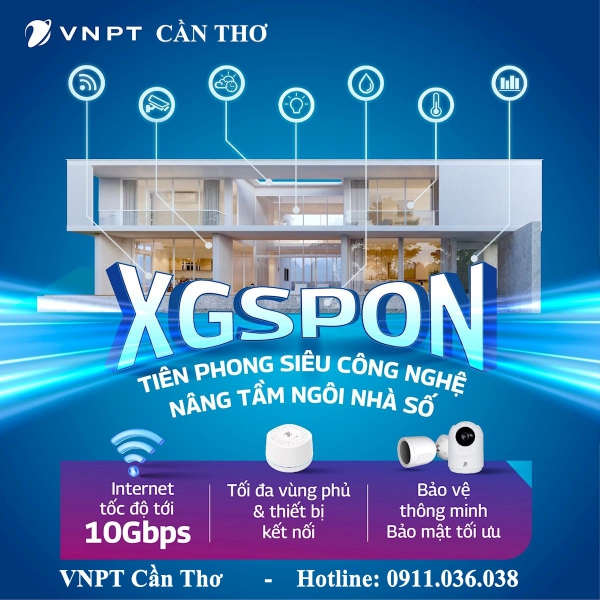 Lắp mạng VNPT công nghệ mới XGSPON