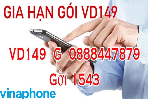 GIA HẠN GÓI VD149 VINAPHONE CẦN THƠ - ÁP DỤNG TOÀN QUỐC