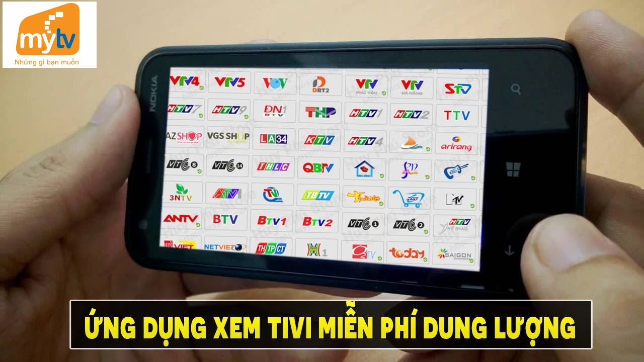 XEM TV TRÊN ĐIỆN THOẠI (MIỄN PHÍ)