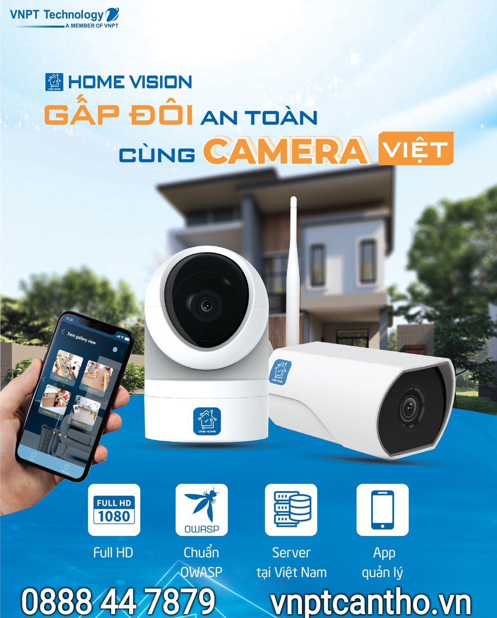 Camera VNPT giải pháp tốt nhất dành cho Gia đình và Doanh nghiệp