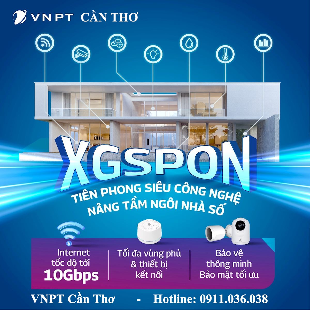 Lắp mạng VNPT công nghệ mới XGSPON